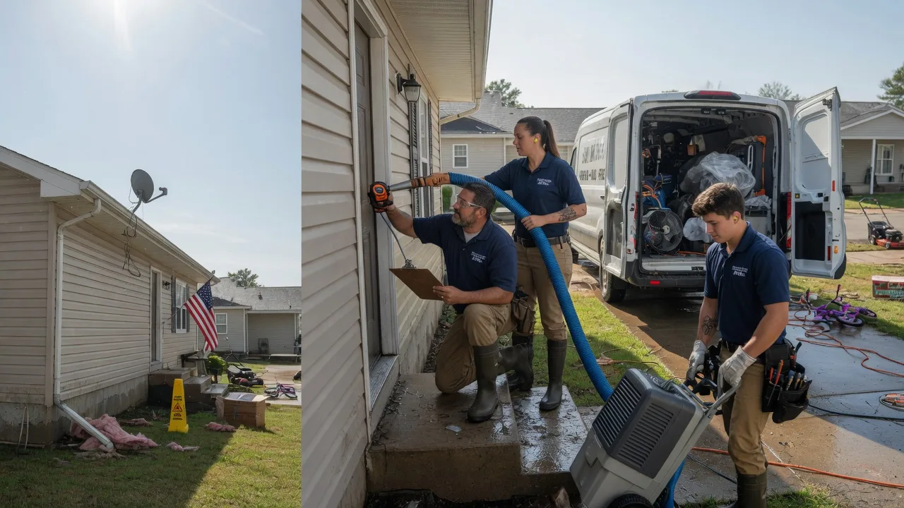 Ceiling Water Damage Restoration in Rogersville, MO near me